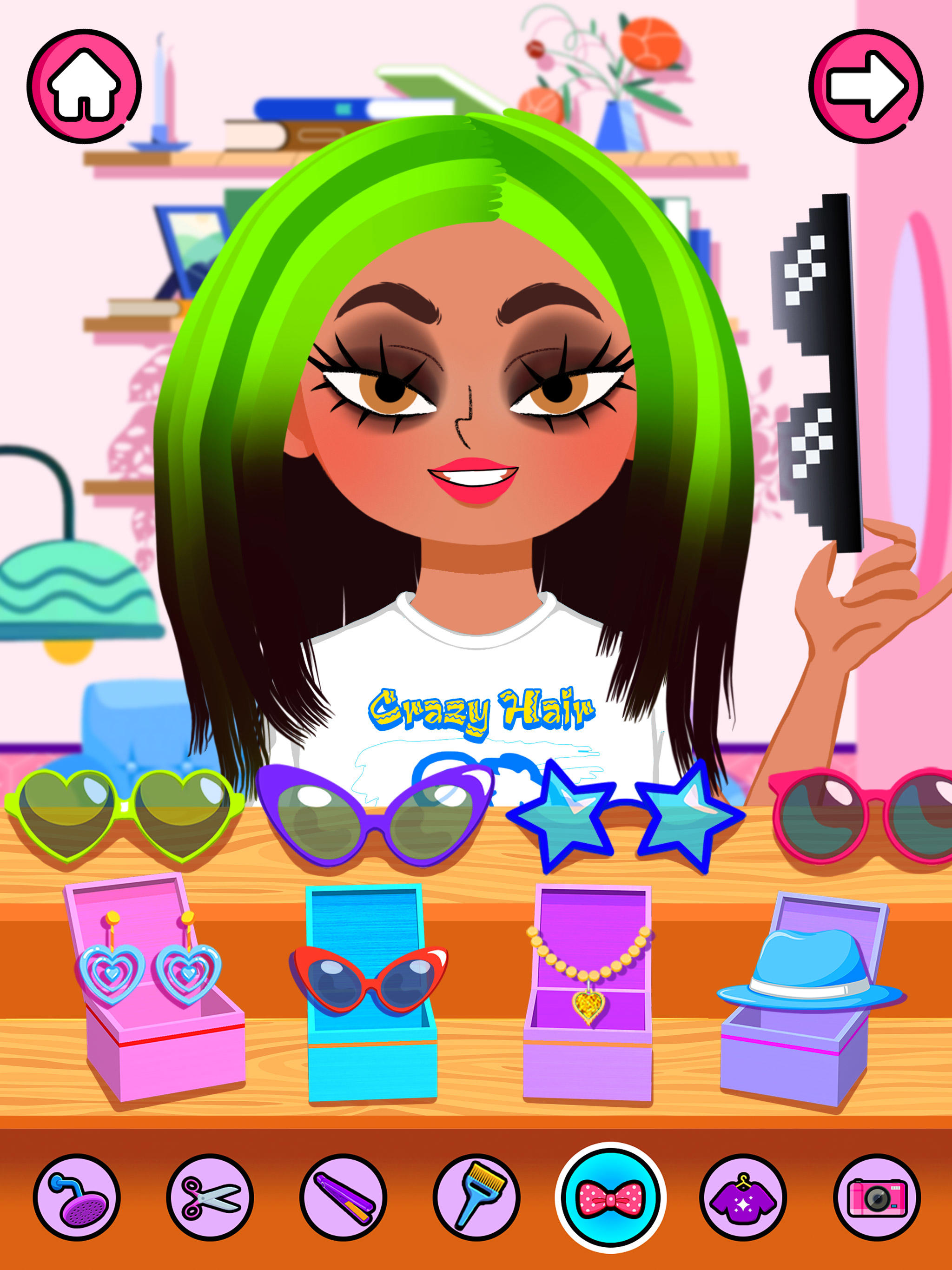 Hair Salon Makeup Girls Games Game Screenshot