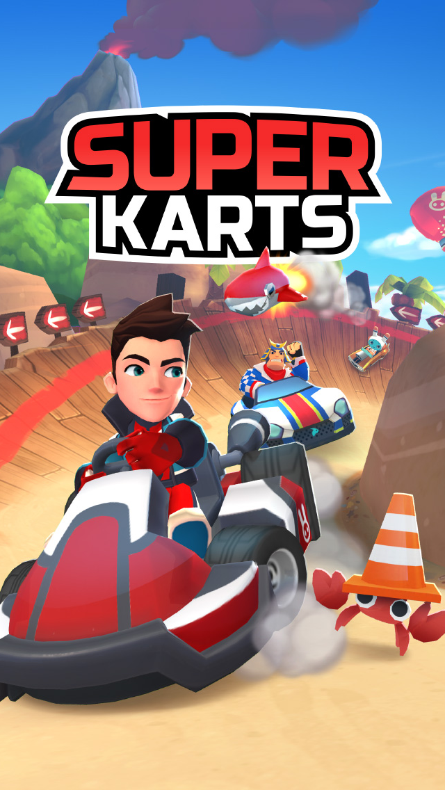 Super Karts (Unreleased) Game Screenshot