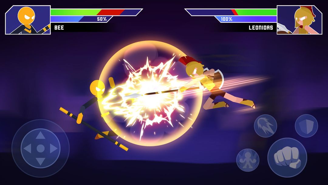Screenshot of Galay of Stick: Super Champions Hero