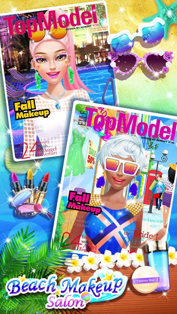Makeup Salon - Beach Party screenshot game