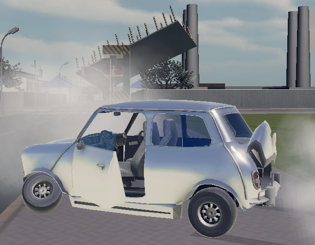 Crash Car Driving 2023 Game Screenshot