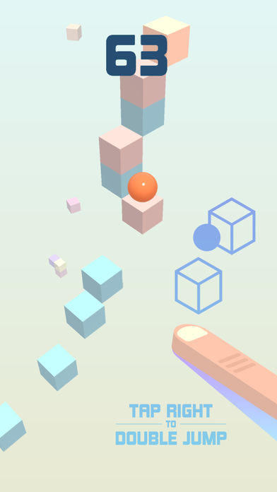 Cube Skip Game Screenshot