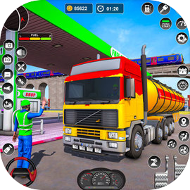 Oil Tanker Truck Games 2023 3D