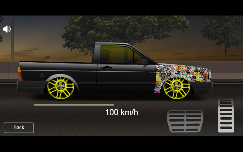 Tuning Savero Quadrada Game Screenshot