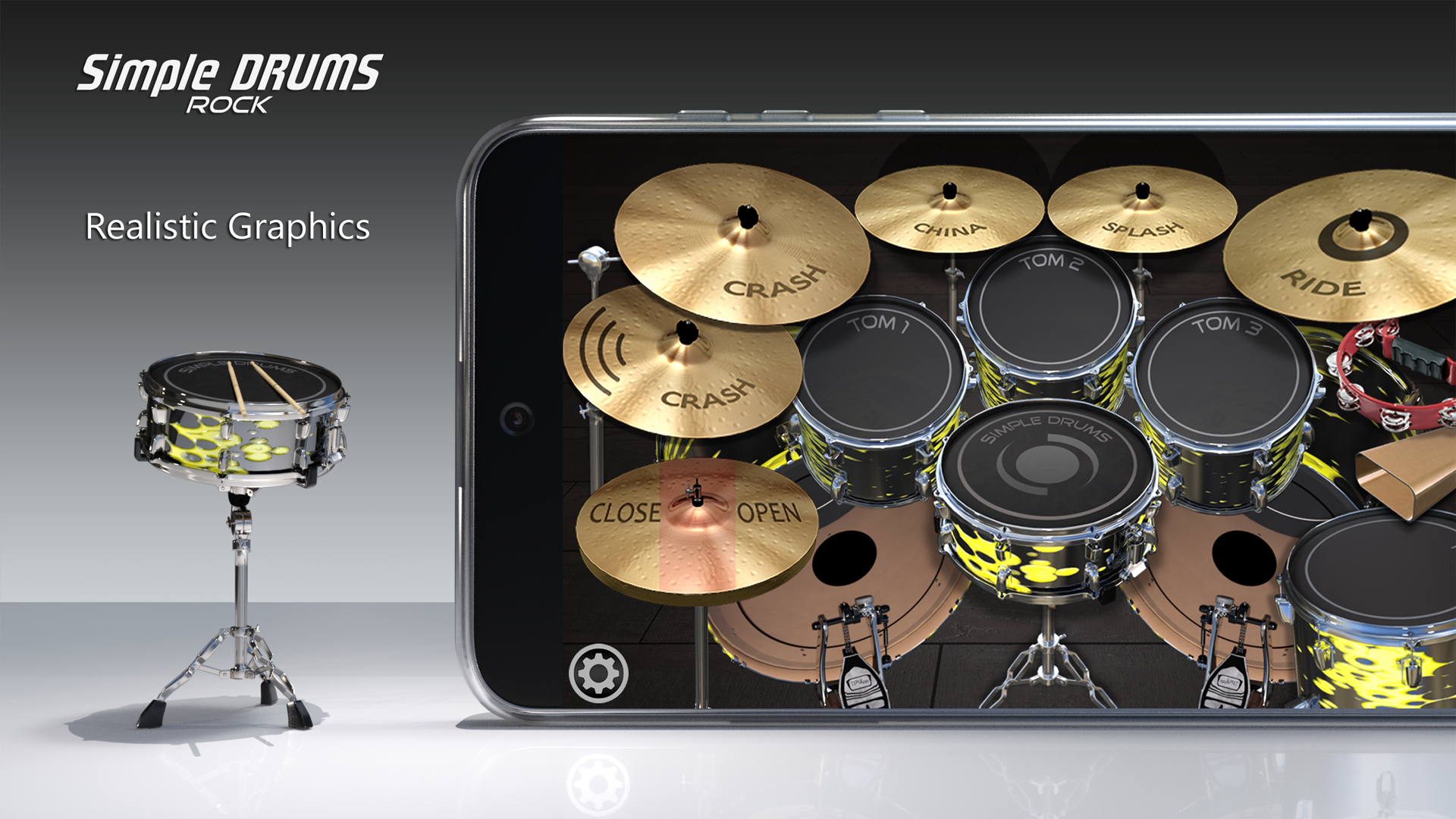 Simple Drums Rock - 鼓組遊戲截圖
