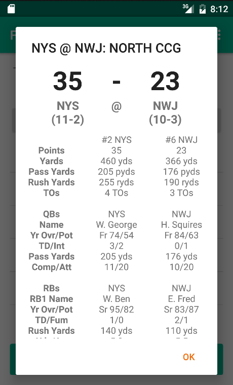 Cuplikan Layar Game Football Coach