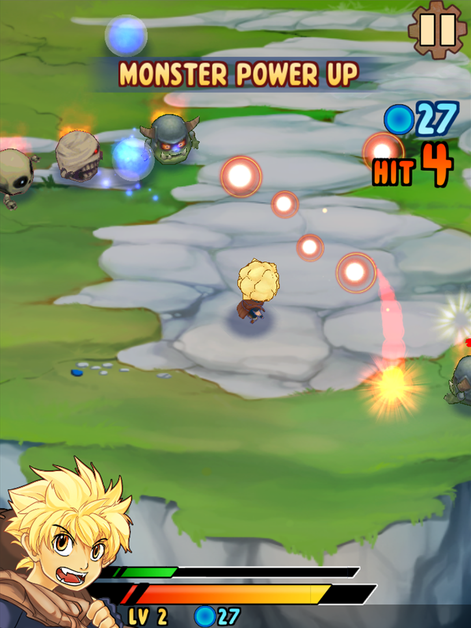 Monster YOYO ゲームのスクリーンショット