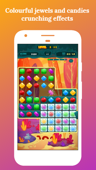Magic Jewel Garden Game Screenshot