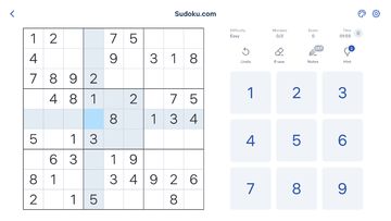 Sudoku.com - Classic Sudoku Game Screenshot