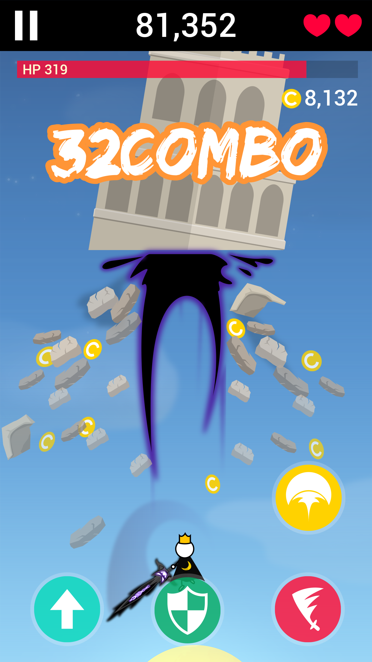 Lunar Blade ภาพหน้าจอเกม