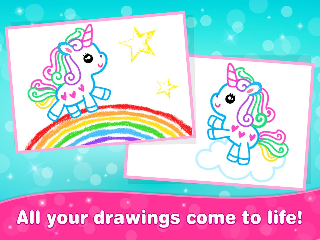 Screenshot of Bini Game Drawing for kids app