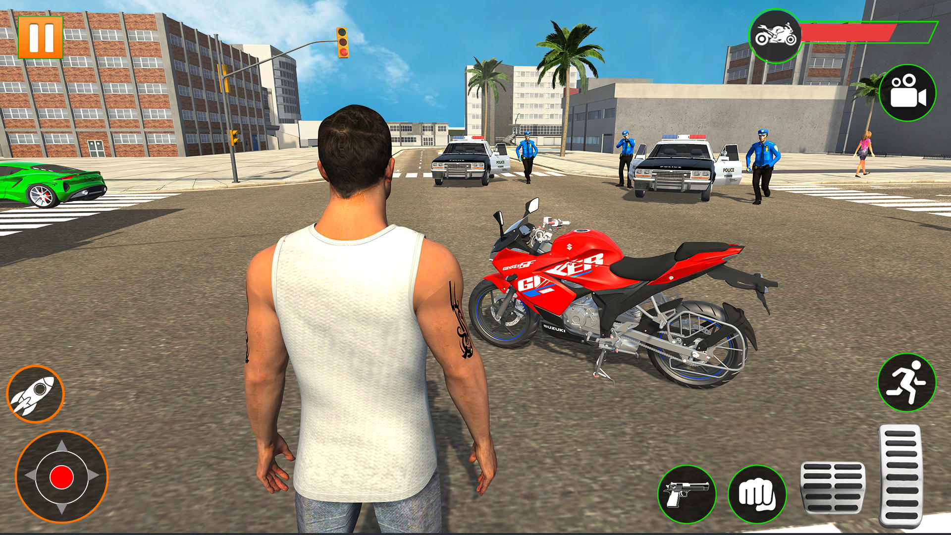 Indian Gangster Driving Game ภาพหน้าจอเกม