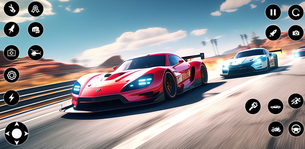 Banner of Car Racing Offline Games 3d 