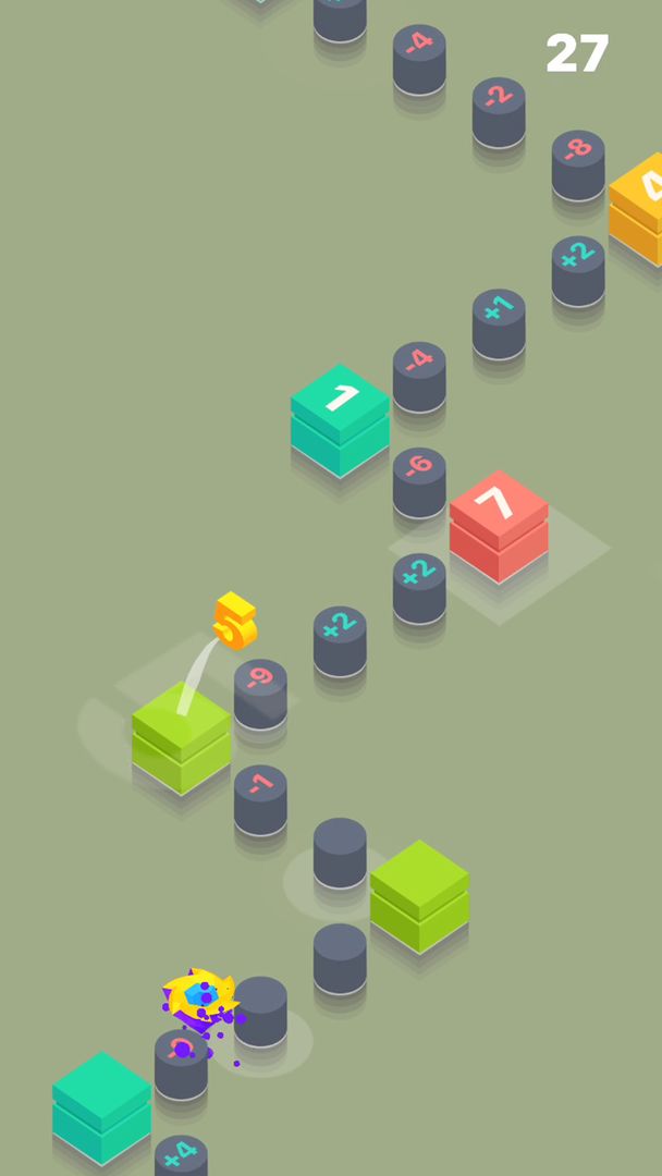 Math Hopper screenshot game