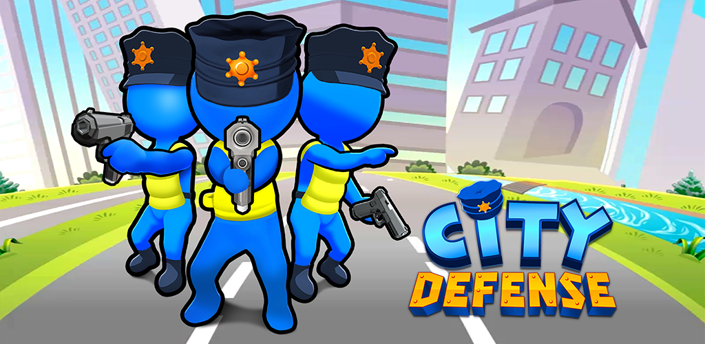 Banner of City Defense - เกมตำรวจ! 2.0.0