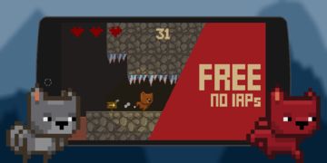 Captura de Tela do Jogo Animal Run - Endless Runner 2D