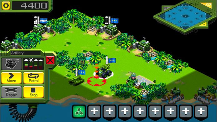 Tropical Stormfront (RTS) screenshot game