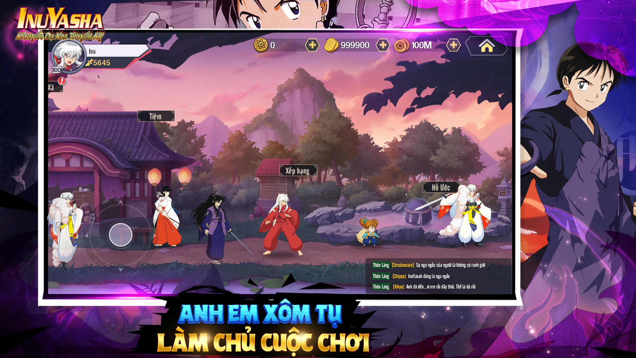 Khuyển Dạ Xoa Truyền Kỳ - IP InuYasha Game Screenshot