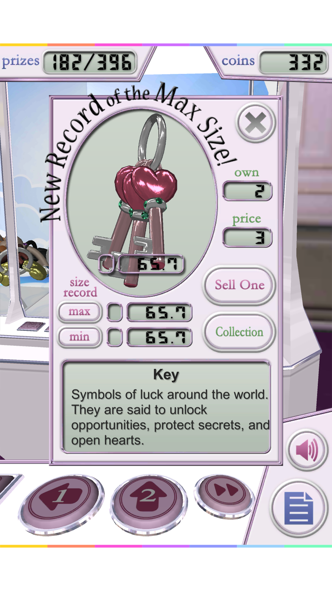 Claw Crane Lucky Charms Game Screenshot