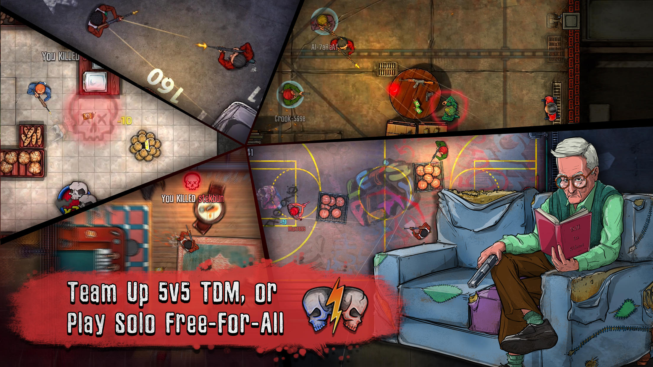 Screenshot 1 of Penjahat Perkotaan - Game Penembak 1.6