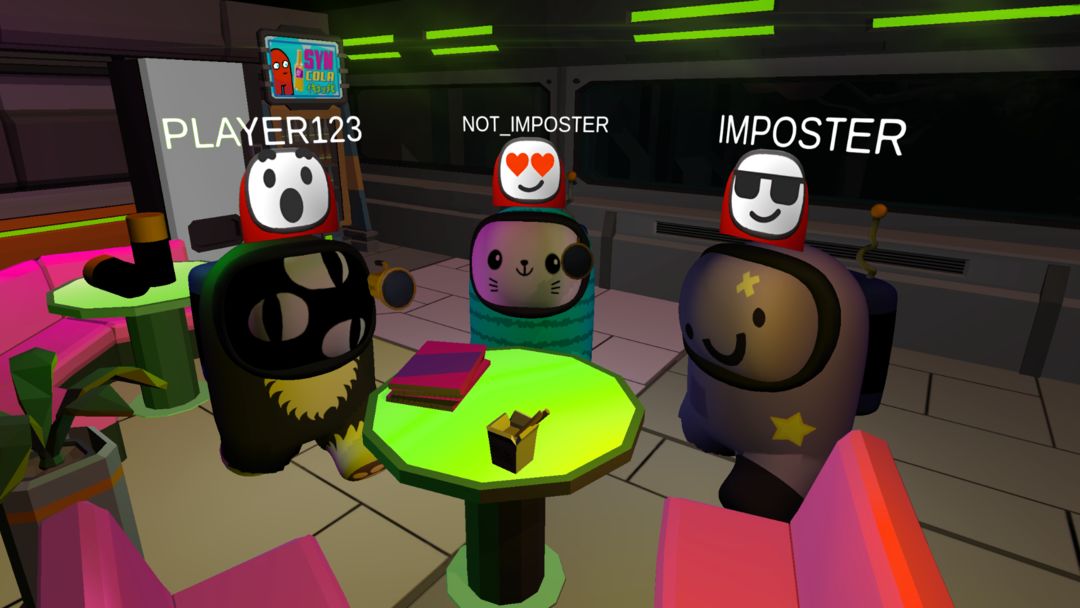 Screenshot of Imposter 3D: online horror