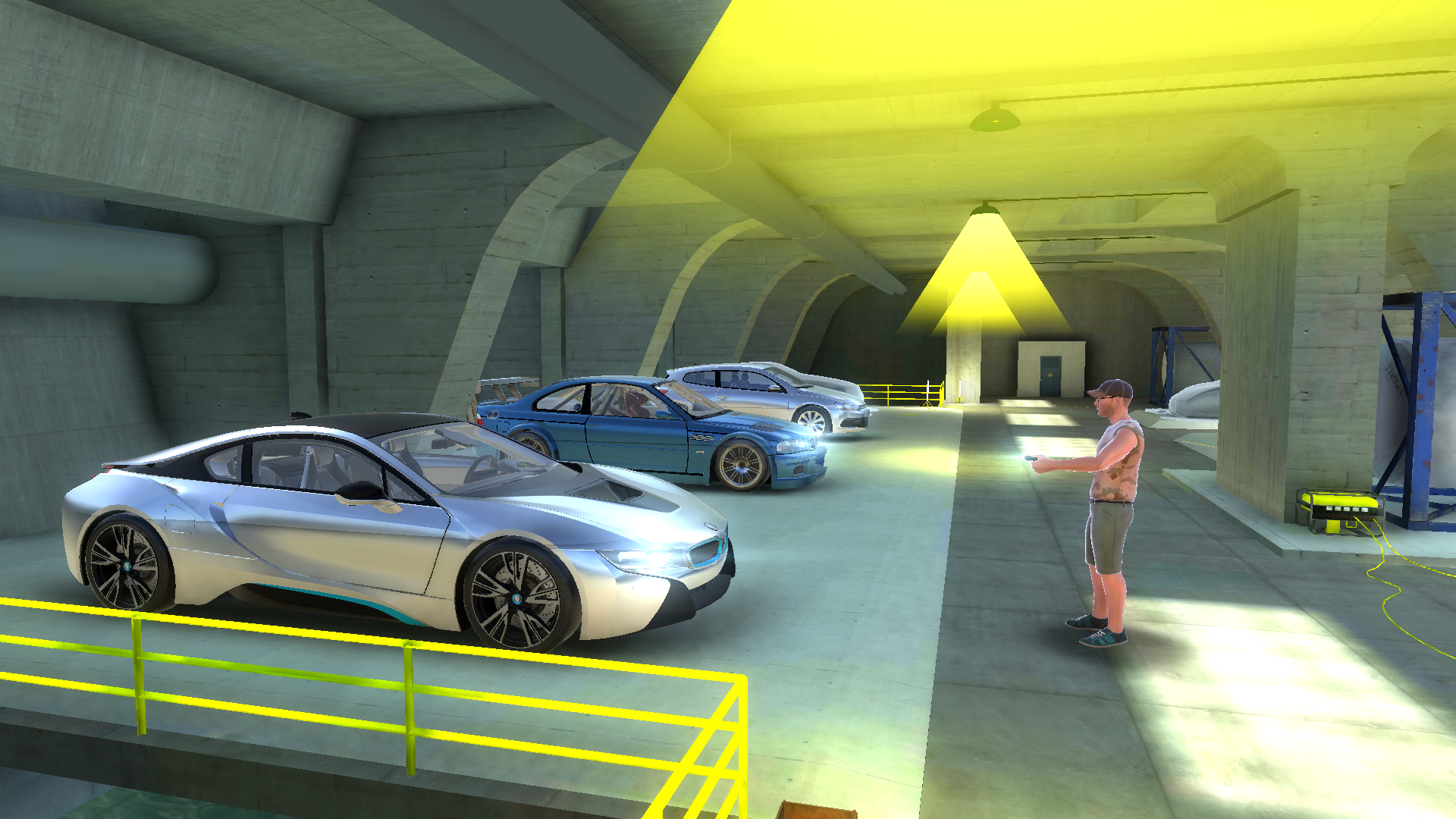 Скриншот игры i8 Drift Simulator