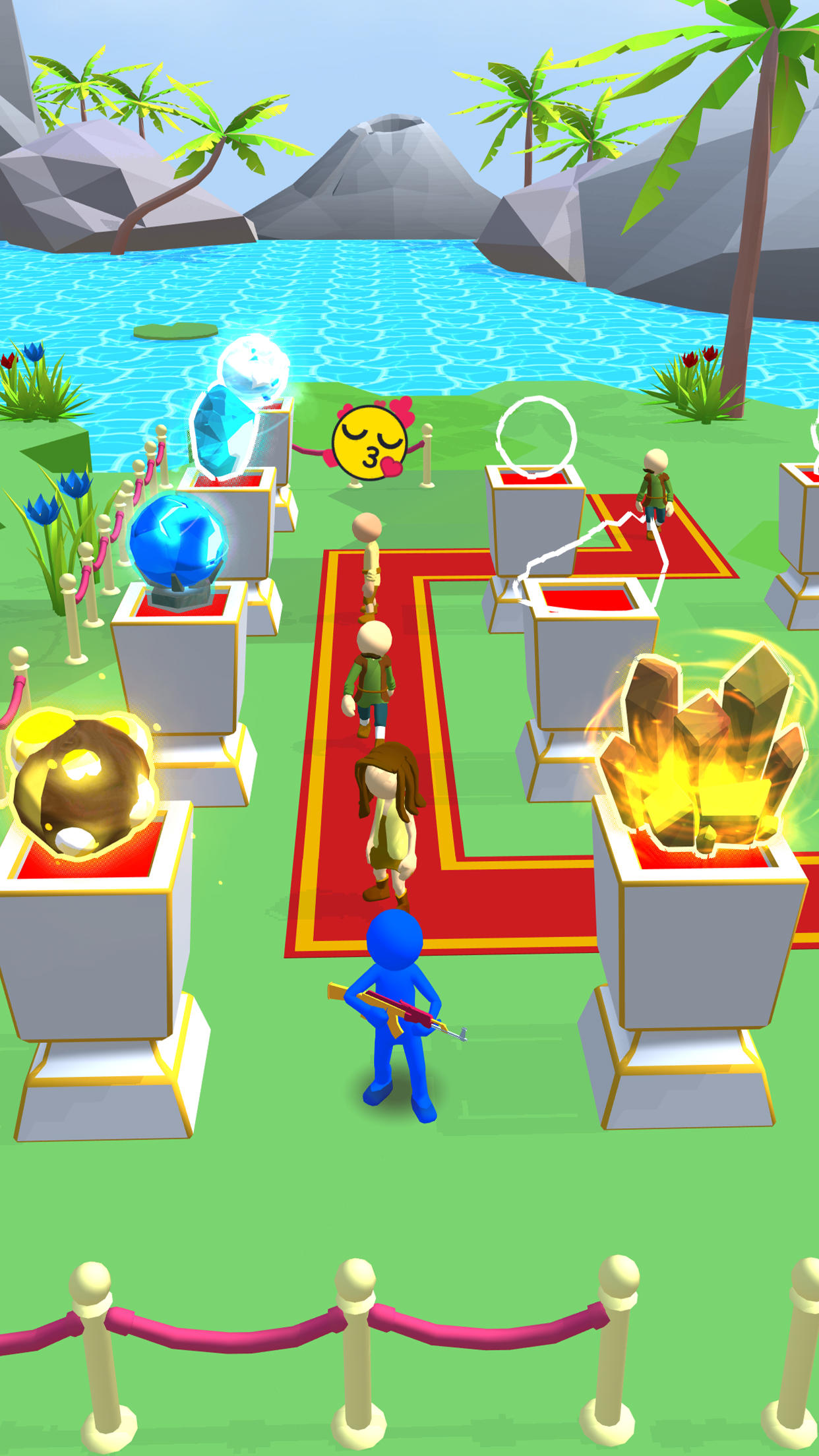 Idle Shooter: Camping Land Game Screenshot