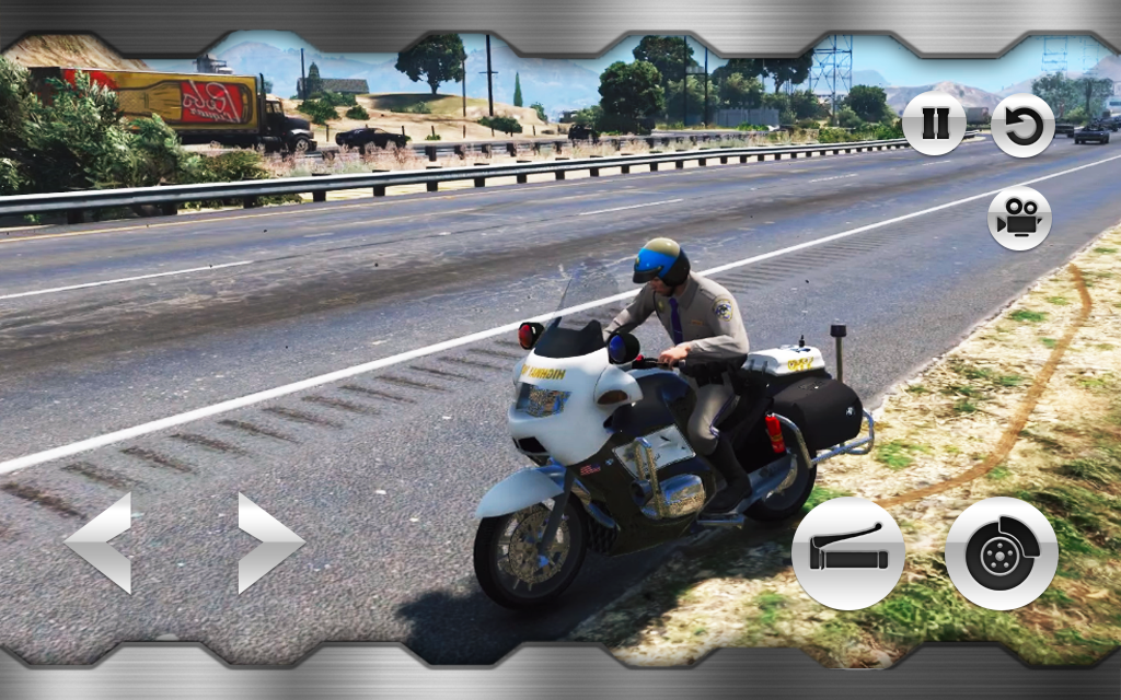 Police Motorbike : Crime City Rider Simulator 3D Game Screenshot