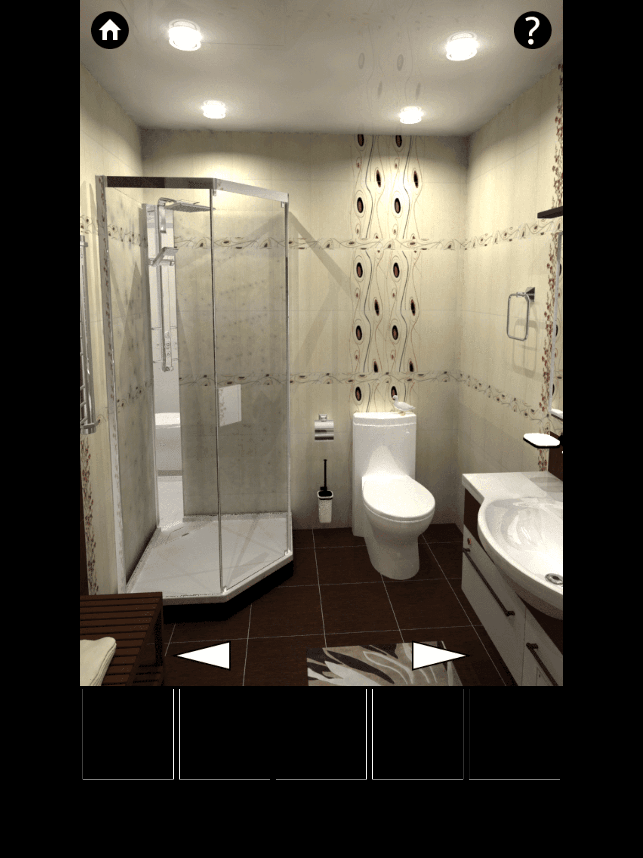 Bathroom - room escape game - Game Screenshot