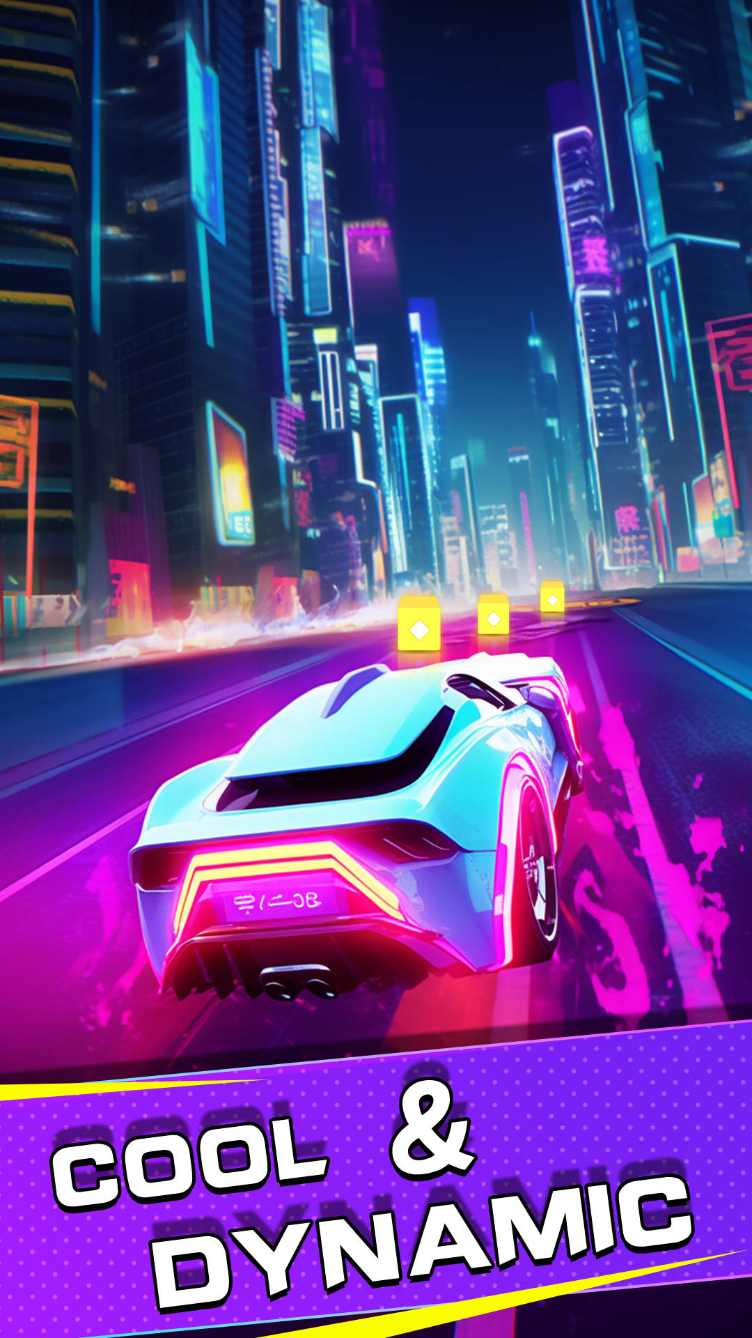 Beat Racing:Car&Music game Game Screenshot