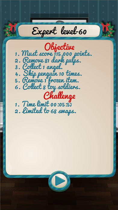 Christmas Drops 4 - Match 3 Game Screenshot