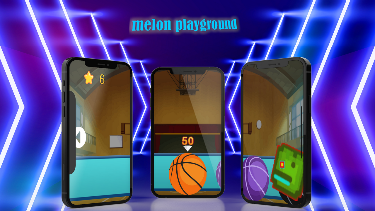 Bal playgroundrun melon basket Game Screenshot