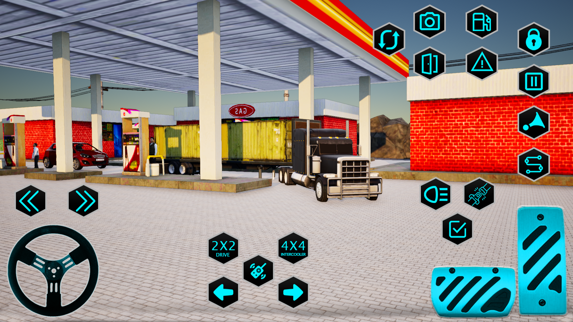 Cuplikan Layar Game American Truck Mexico Sim