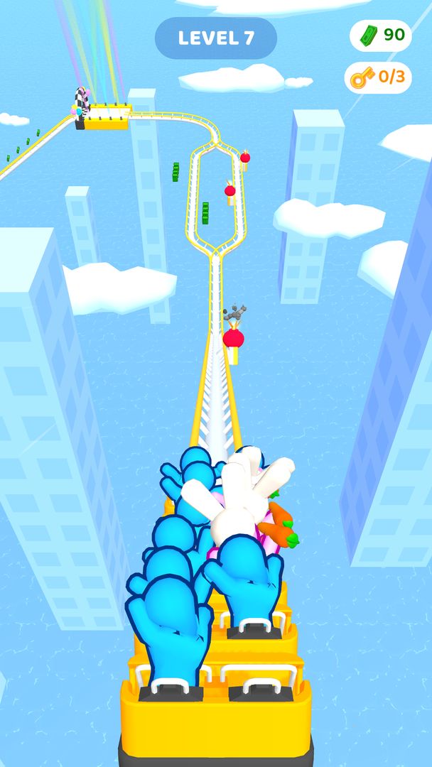 Runner Coaster screenshot game