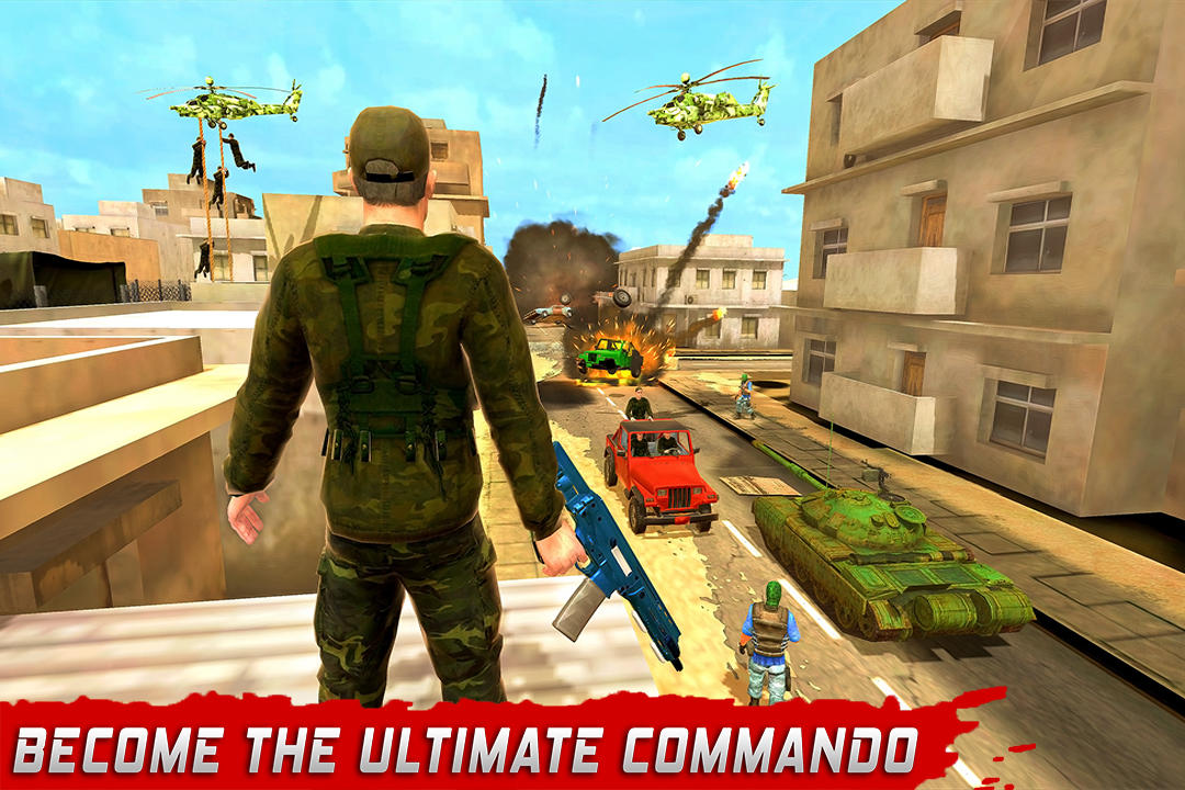 Assault Fury - Mission Combat ゲームのスクリーンショット