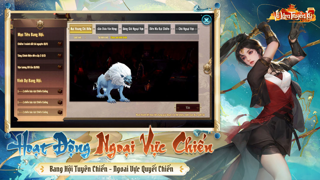 Võ Lâm Truyền Kỳ Mobile - VNG 게임 스크린 샷
