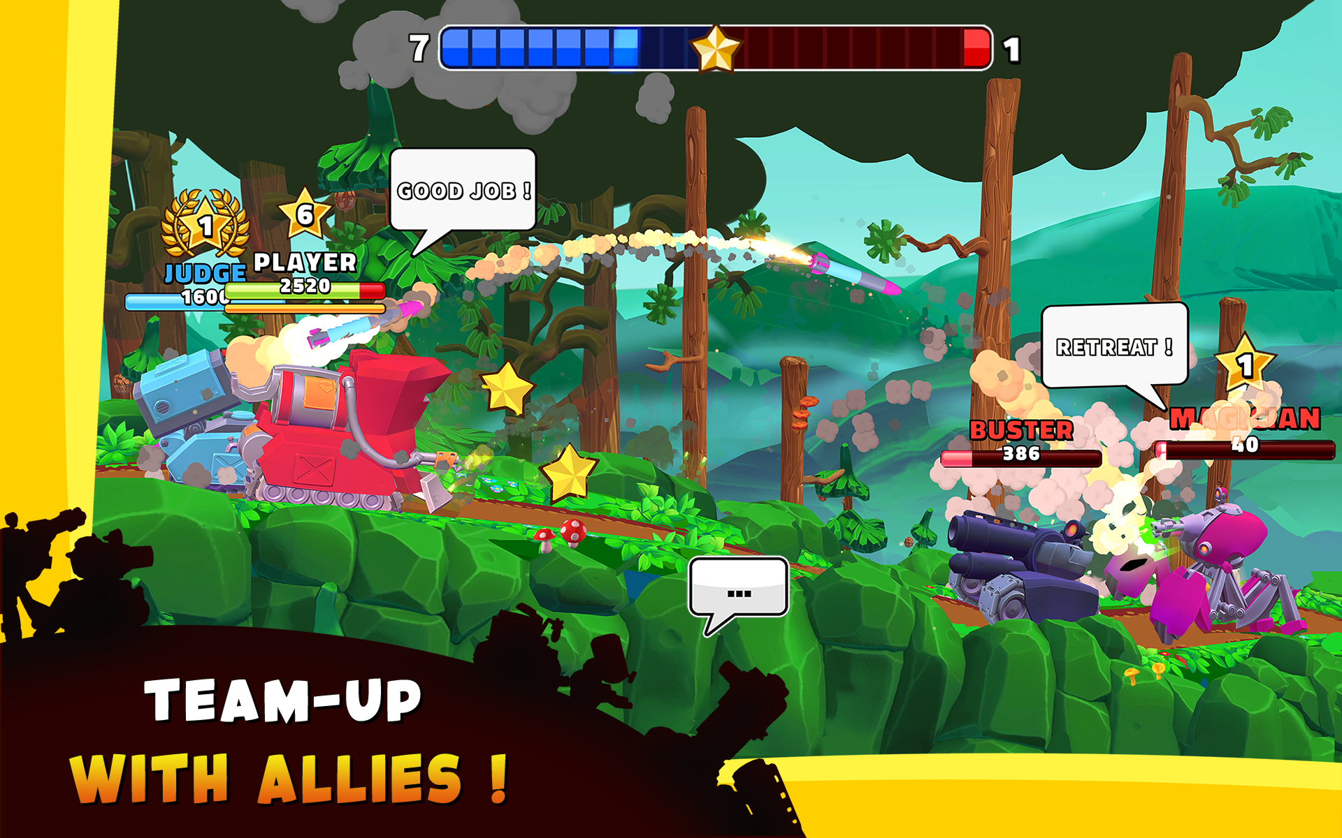 Hills of Steel 2 screenshot game