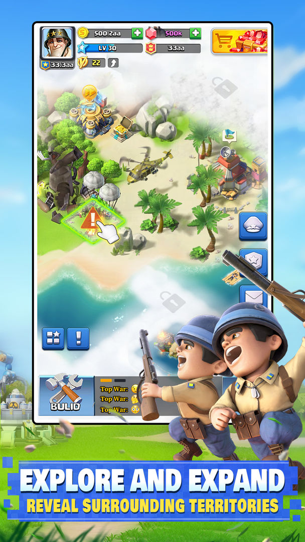 Screenshot of Battle game