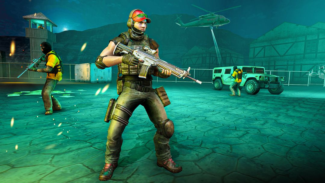Screenshot of Modern Counter Strike Gun Game