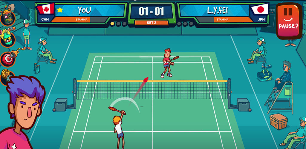 Super Stick Badminton (Unreleased) screenshot