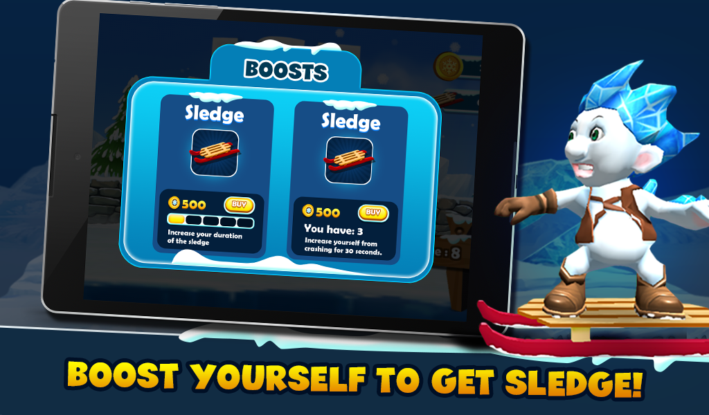 Cuplikan Layar Game Snowdy Adventure