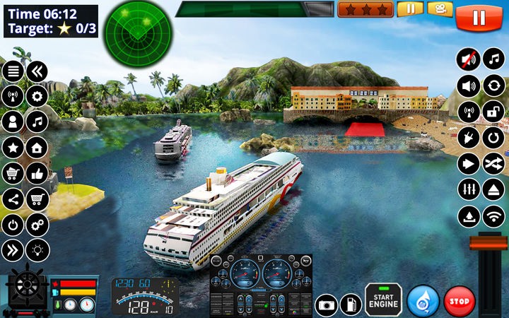 Screenshot 1 of Ship Games Fish Boat 2.9