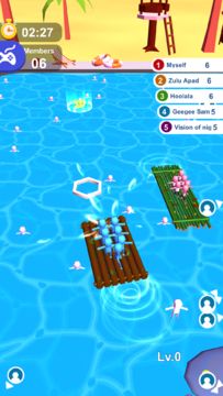 Raft Rampage Game Screenshot