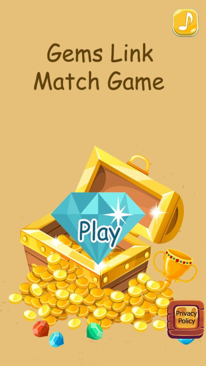 Скриншот игры Gems Link Match Game