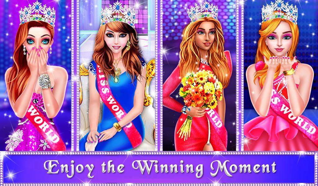 Miss World Dressup Games screenshot game