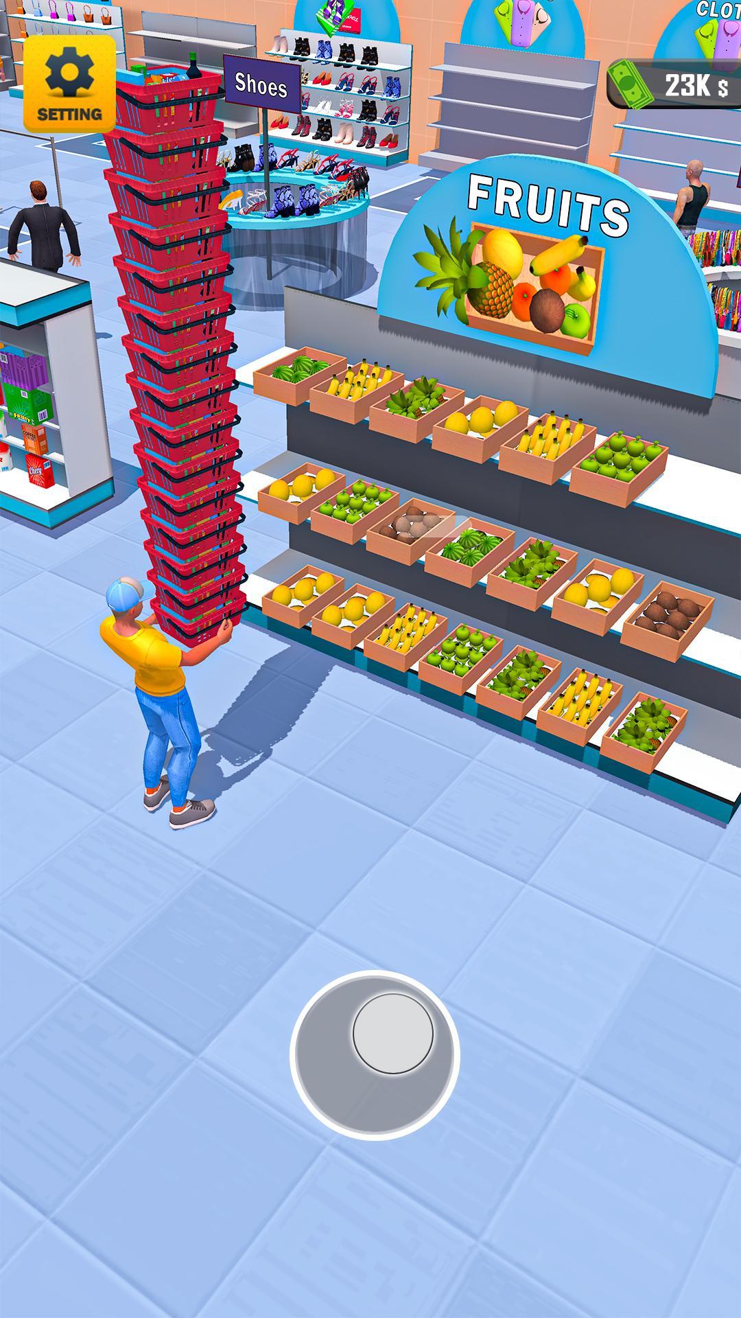 Screenshot of Super Mart: Idle Tycoon Games