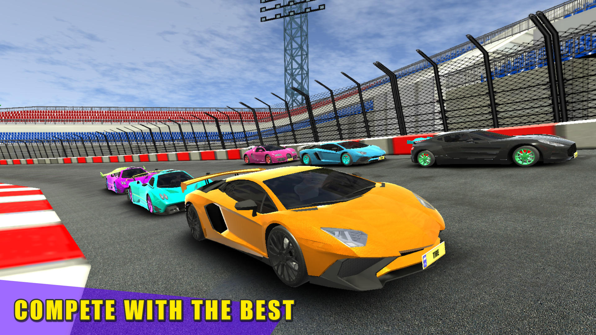 Tire: Car Racing 게임 스크린 샷
