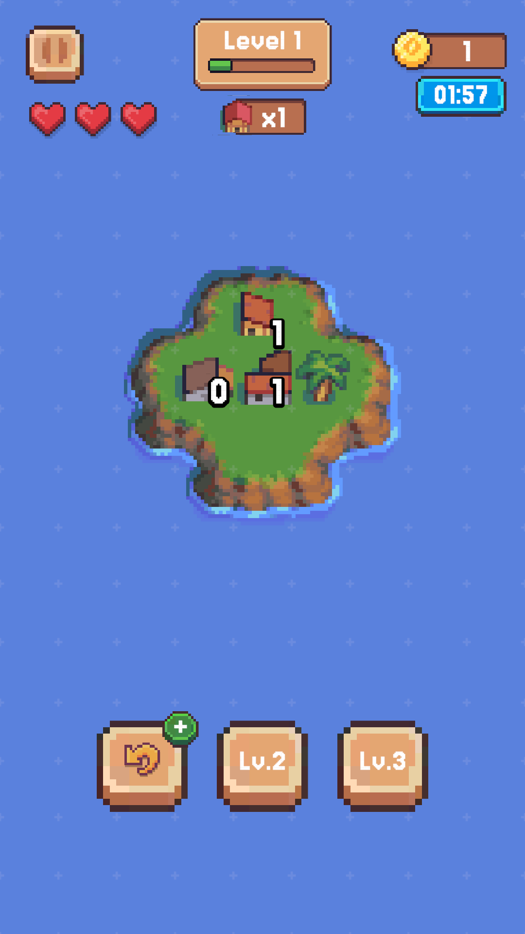 Island Puzzle: Build & Solve ゲームのスクリーンショット