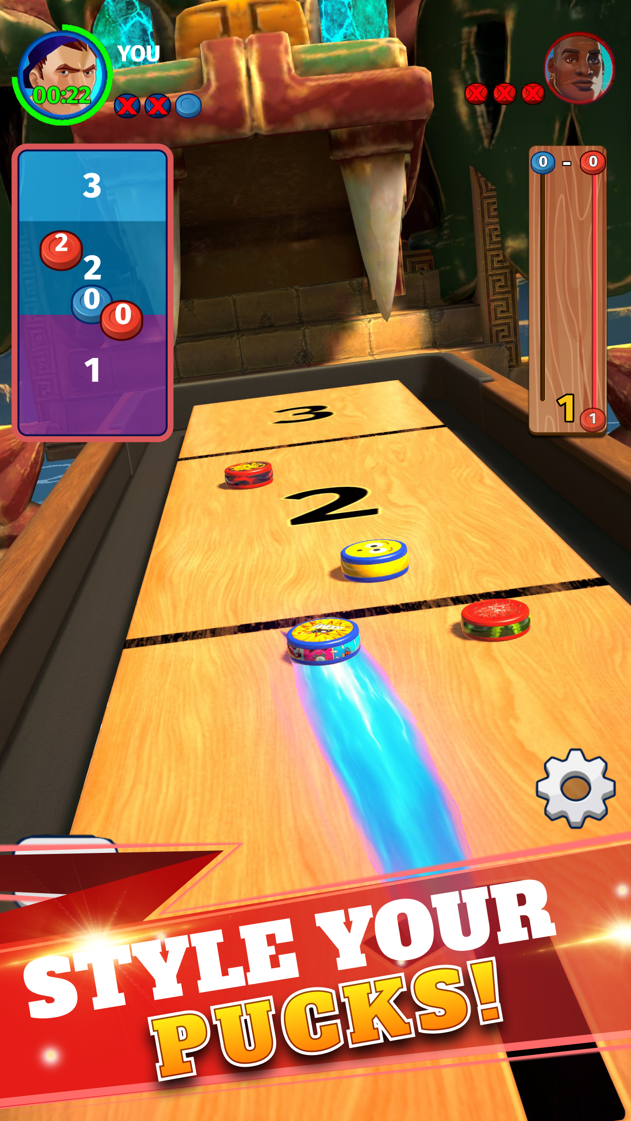 Shuffleboard Club: PvP Arena ภาพหน้าจอเกม