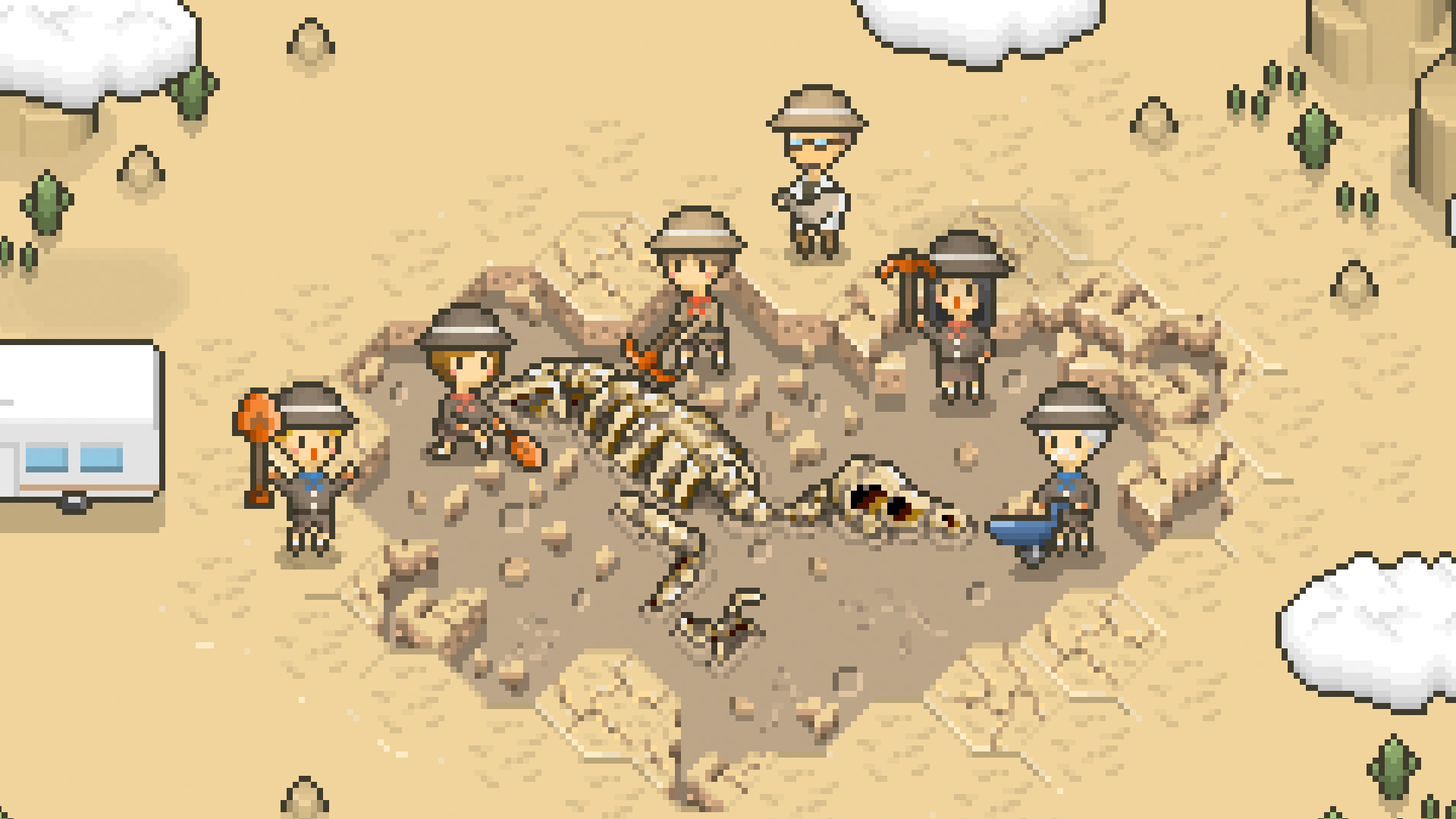 Скриншот игры TAP! DIG! MY MUSEUM!